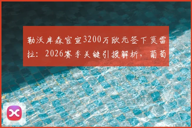 勒沃库森官宣3200万欧元签下莫雷拉：2026赛季关键引援解析，葡萄牙新星技术特点与阵容适配性全览